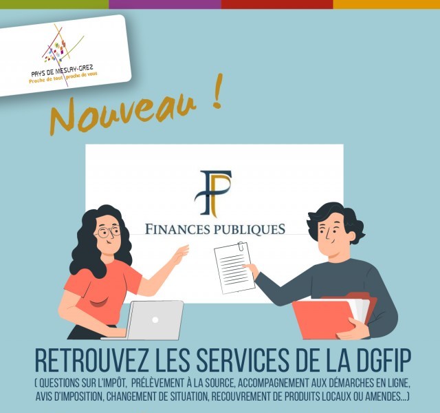Permanence des services finances publiques à la Communauté de Communes